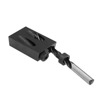 

15 Angle Woodworking Guide Positioner Kit 6/8/10Mm Oblique Hole Locator Positioner Drilling Bits Jig Clamp Woodworking
