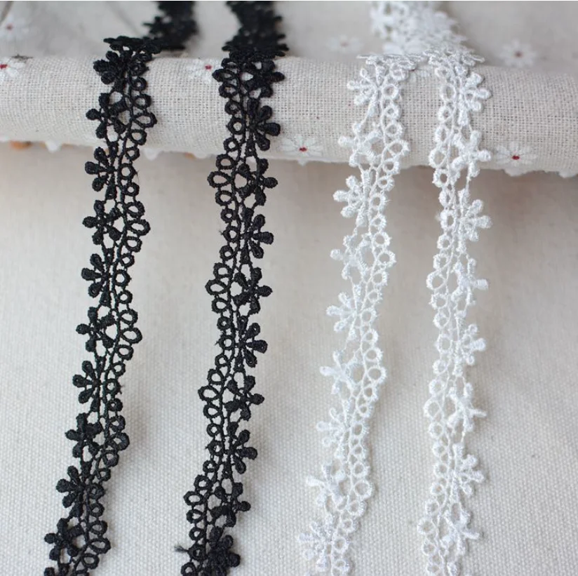 Floral Lace Ribbon Trim 5 Yards/lot for Garment Dress Curtains DIY