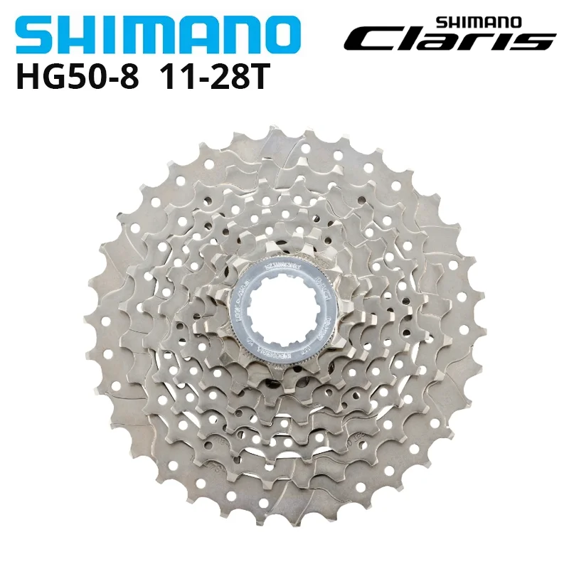 Shimano Claris CS-HG50-8 Cassettes Cogs Flywheel 8 /16 Speed 11-28T For MTB Bike 
