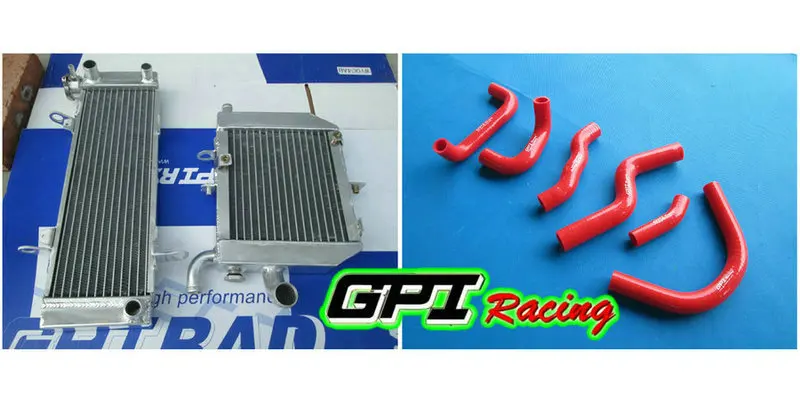 Алюминиевый радиатор+ шланг для HONDA RVF400 NC35 NC30 VFR400 RVF/VFR 400 NC 35/30 GPI high-per