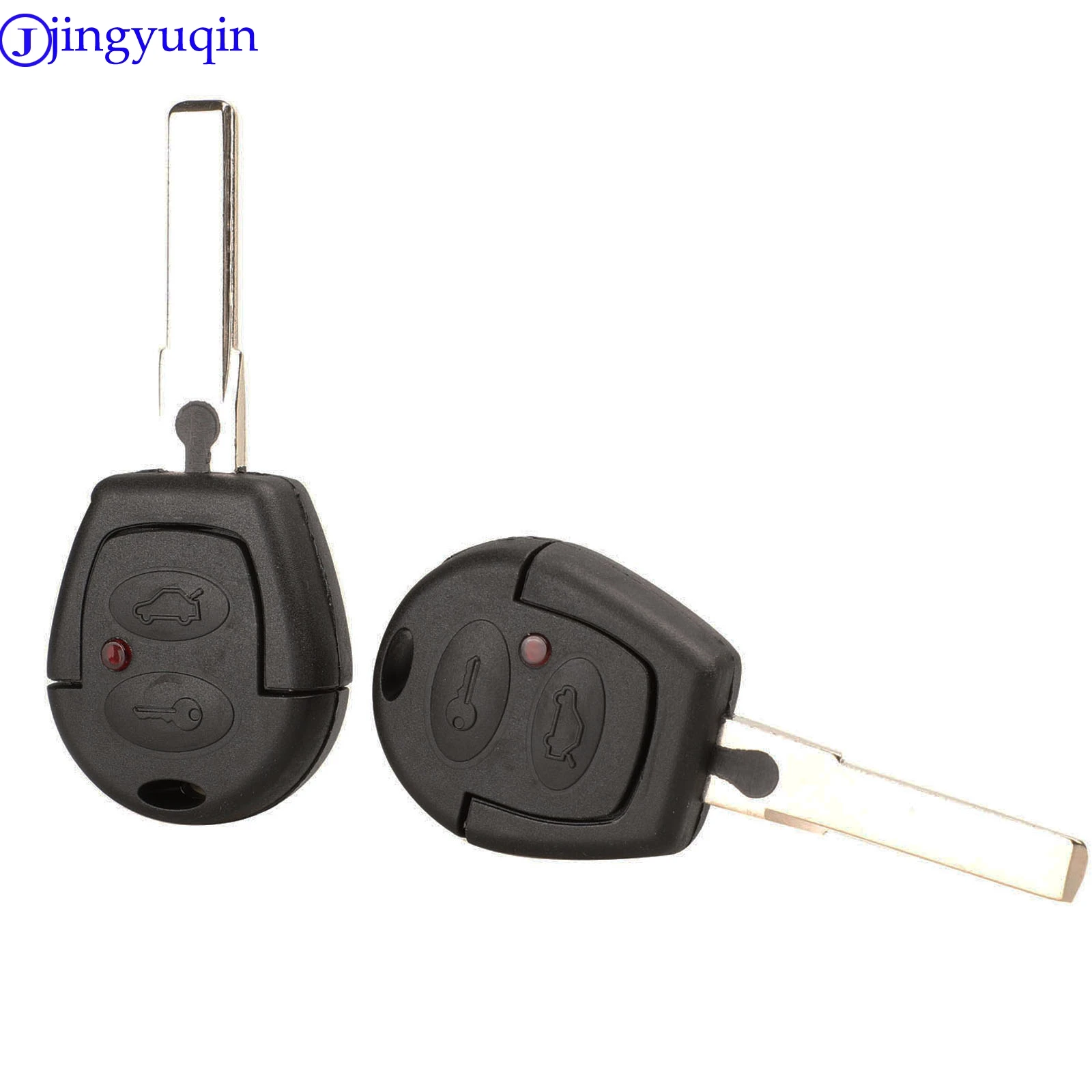 Jingyuqin чехол для дистанционного ключа автомобиля VW Polo Golf Jetta Sharan Seat Ibiza Leon Toledo Mii Altea