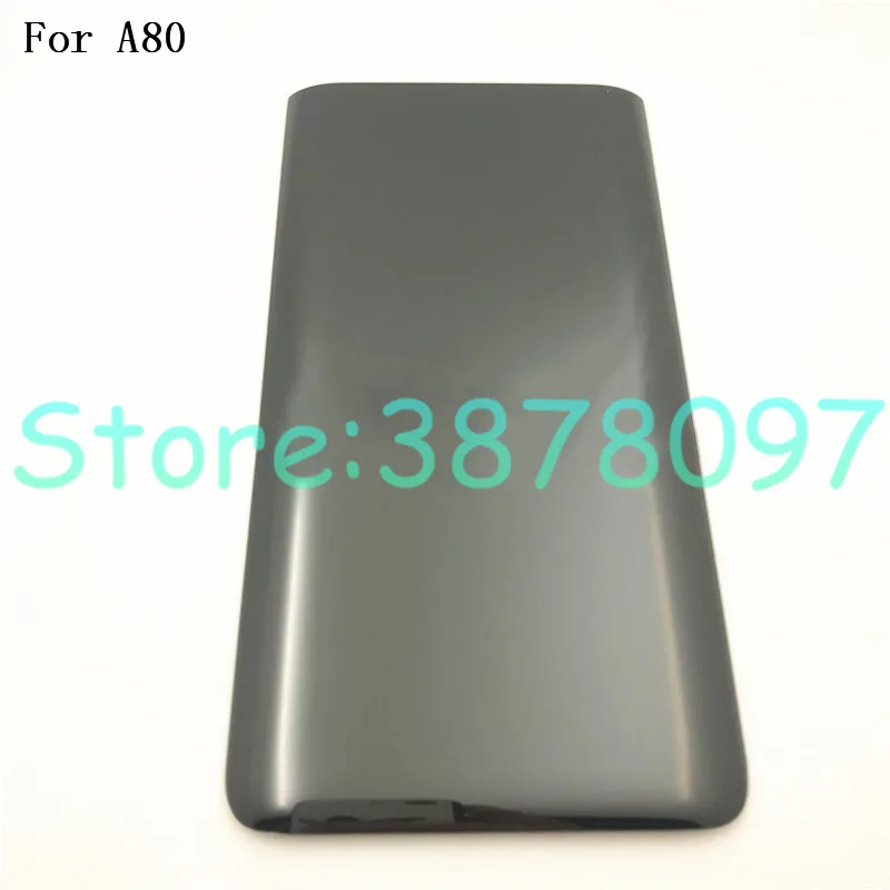 Новинка для samsung Galaxy A80 A805 A805F/DS задняя крышка для батареи, стеклянный корпус, задняя крышка для двери, чехол с логотипом