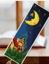 Мм DIY ремесло Стич вышивки крестиком Закладка Рождество Пластиковая ткань рукоделие Вышивка ремесла счетный крест-Набор для вышивки - Цвет: Многоцветный