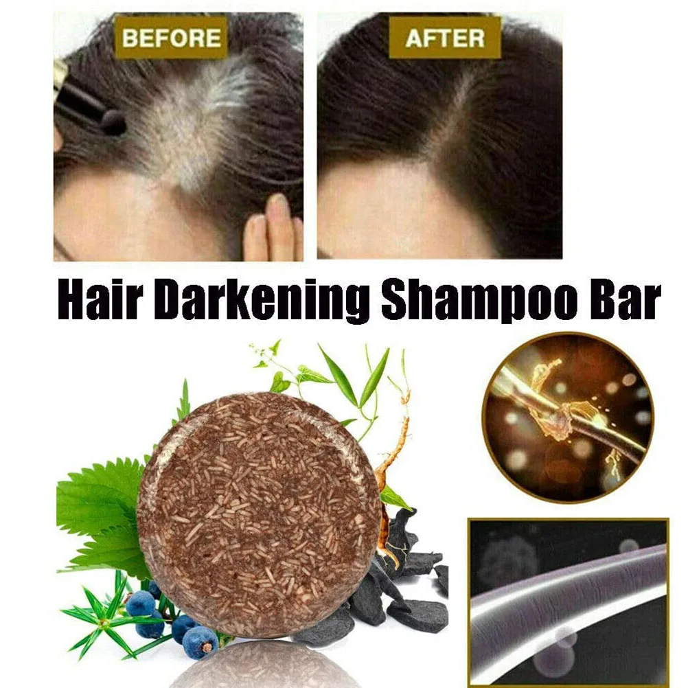 Essence Hair Darkening Unisex Adults Cleansing Health Care Regrowth Shampoo Bar Glossy Anti Dandruff Moisturizing Handmade Essence Hair Darkening Unisex Adults Cleansing Health Care Regrowth Shampoo Bar Glossy Anti Dandruff Moisturizing Handmade