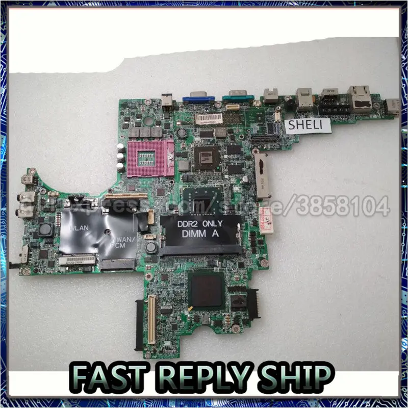 Материнская плата SHELI для ноутбука Dell D830 DAJM7BMB8F0 CN-0K371D 0K371D K371D | Компьютеры и офис