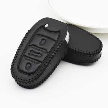 

KUKAKEY Car Key Case Cover For Peugeot 107 206 207 208 2008 308 3008 508 5008 807 Rcz Boxer Expert Rifter Key Ring Accessories
