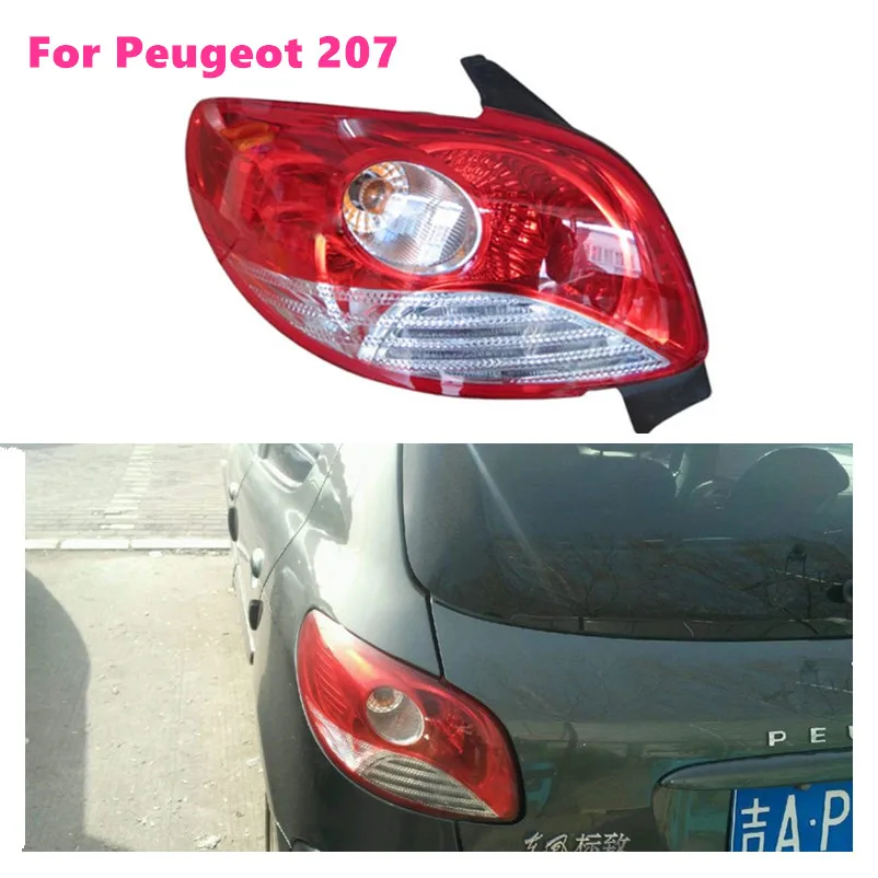 Задний светильник торможения сигнальные лампы для peugeot 207 Hatchback Sedan 2008 2009 2010 2011 2012 2013 стайлинга автомобилей Быстрая