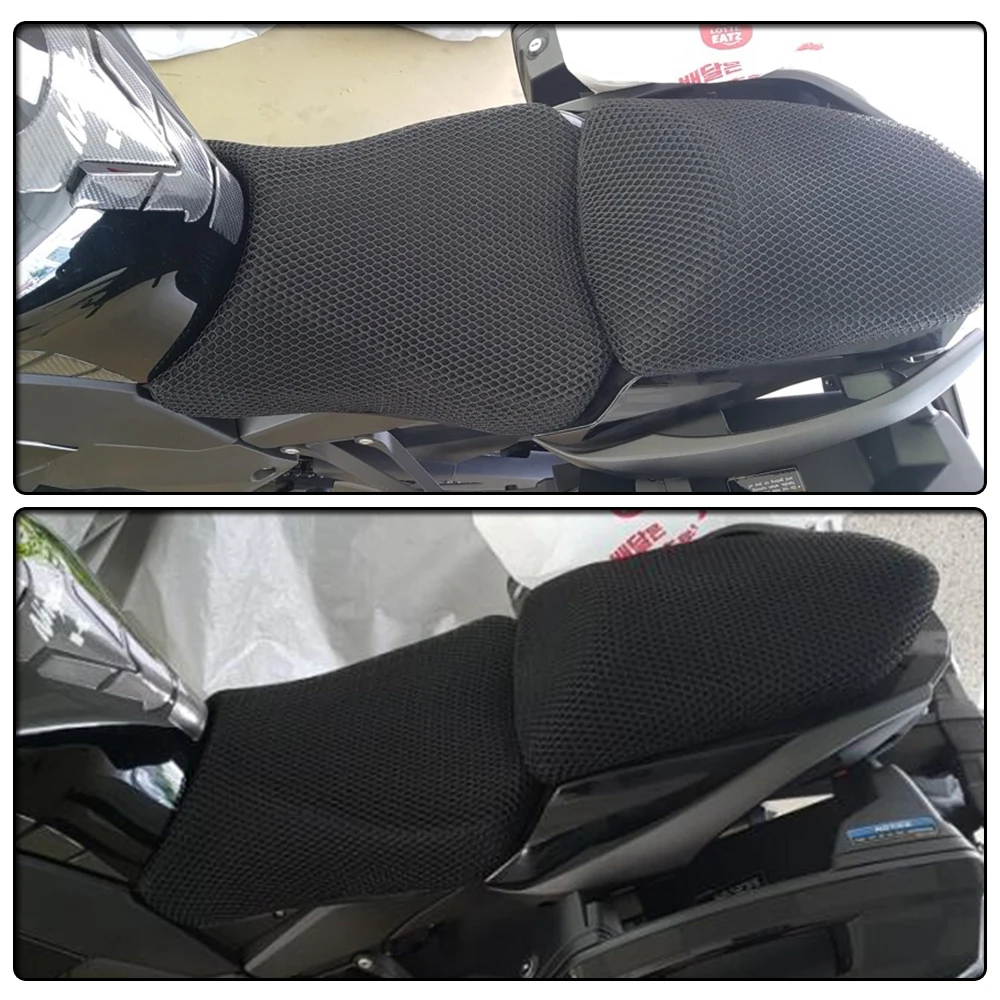 Motorcycle Mesh Seat Cover Cushion Guard Waterproof Net for Ninja 1000SX 1000 SX Ninja1000 SX Ninja1000SX Z1000SX 11-23