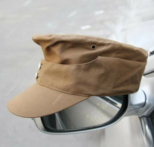 Comhats Newsboy - Berretto da uomo con visiera in PU Visor6, L/XL, verde militare, 89047_Army Green, L