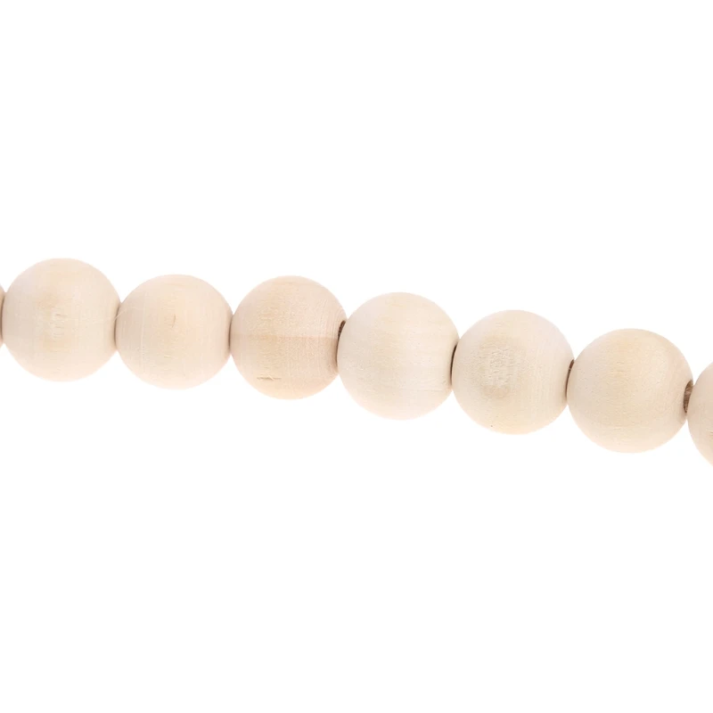 Natutral деревянная бусина для украшения детской комнаты деревенская Свадебная ваза орнамент
