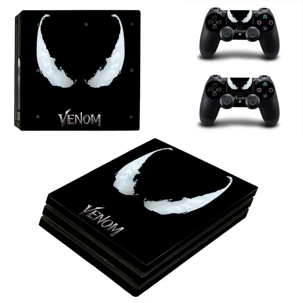 Наклейка Spiderman VS Venom PS4 Pro Play station 4 наклейки для кожи наклейки для playstation 4 PS4 Pro консоль и контроллер Скины Виниловые
