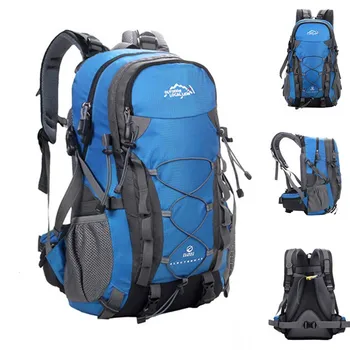 

40L Ergonomic Waterproof Travel Wear Resistant Adjustable Straps Climbing Large Capacity Hiking Camping Outdoor Sport Backpack
