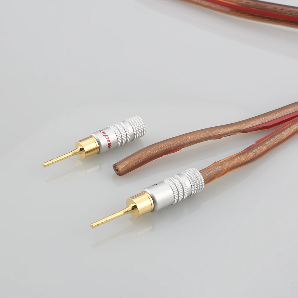 de alto-falante dourado angel 2mm plugue de