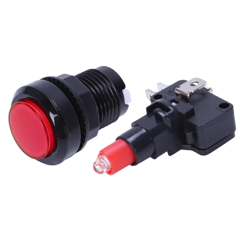 Аркадная игра AC 250V 15A 24mm Dia крассветильник + микропереключатель | Обустройство