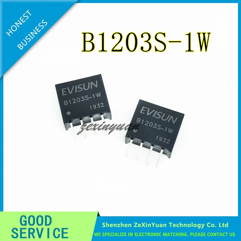 B1203S-1W DC-DC понижающий модуль питания 12V постоянного тока до 3,3 V buck