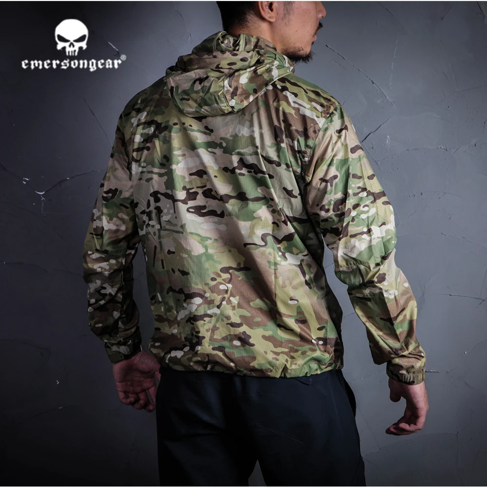 Emersongear Skin Jacket Multicam Sun Proof Windliner T.A.S.L Series Tactical Style Windsheild Clothing Hiking Outdoor