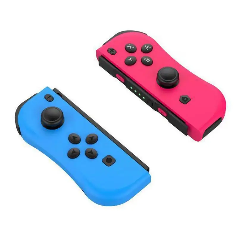 Bluetooth Индукционная игровая ручка для переключателя Joy-Con игровой беспроводной контроллер NS левый и правый - Цвет: Red Blue