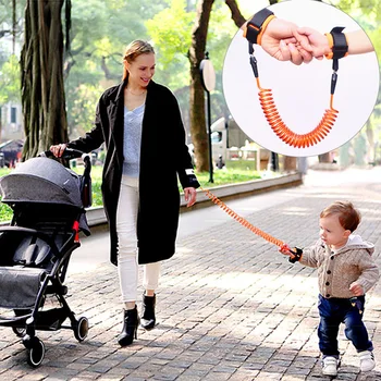 

Baby Anti Lost Wrist Link Toddler Kids Leash Safety Harness Child Strap Rope Outdoor Walking Hand Belt Band Anti-lost Wristband