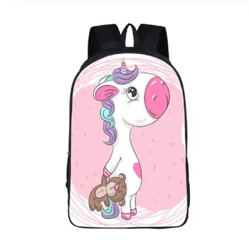 

Children's schoolbags cheeky unicorn print schoolbags children's primary schoolbags girls' schoolbags Man Kawaii bags