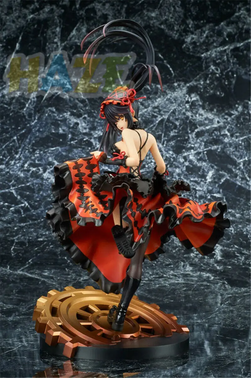 

Date a Live Tokisaki Kurumi Five Generations Painted PVC Action Figure Model Toy Colection Anime Figure Toys Doll 28cm Gifts
