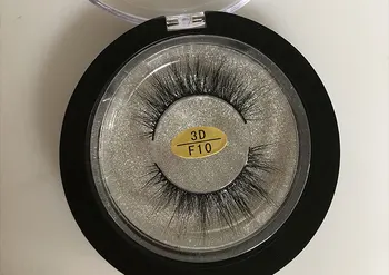 

Synthetic 3D false eyelashes, natural and realistic eyelashes F10