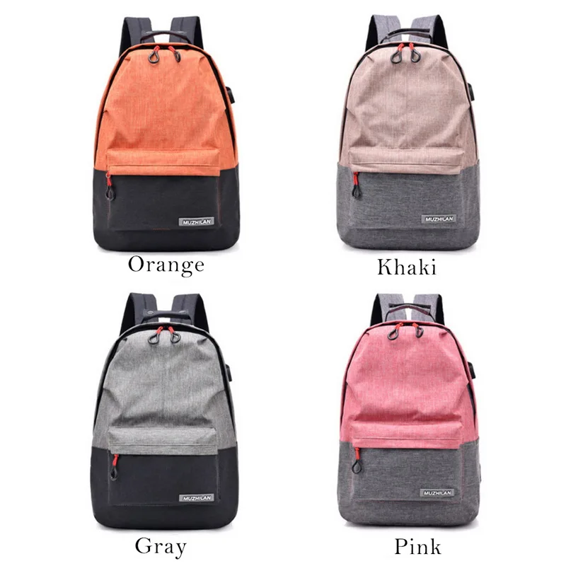 Мужские рюкзаки PUI TIUA, Мужская школьная сумка, женский холщовый рюкзак для колледжа, зарядка через Usb, школьный рюкзак для путешествий и ноутбука