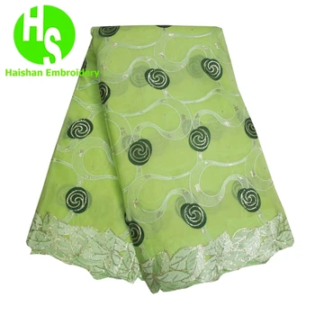 

HS African Lace Fabric 2020 High Quality Lace Organza African Lace Dresses for Women in Clothing dubai fabric French Net Lace