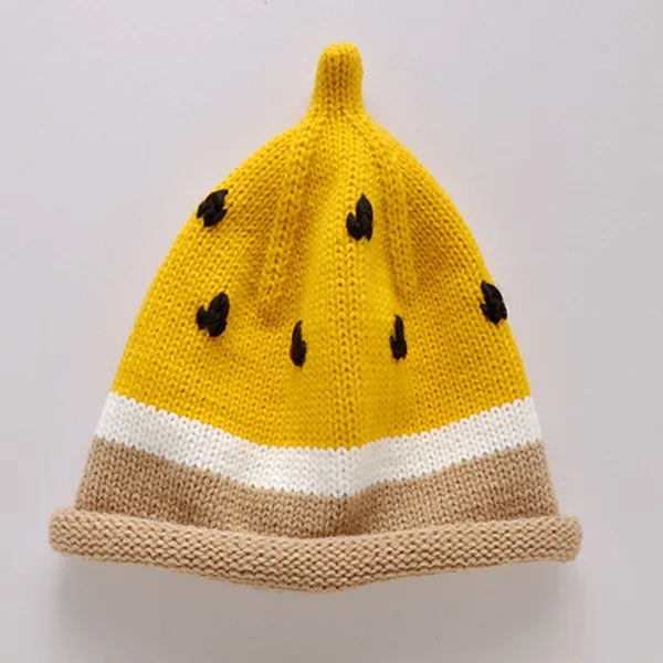 New Fashion Kids Cap Autumn Hats For Baby Boy Girl Winter Warm Baby Hat - Цвет: Золотой