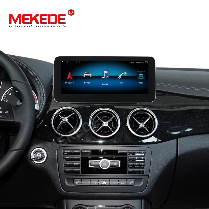 4G + 64G Android 10 Автомобильный GPS навигатор 4GLTE DVD видео стерео плеер для Mercede Benz B class W246