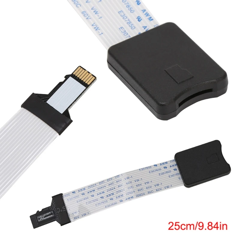TF штекер для MicroSD женский кардридер удлинитель адаптер кабель для телефона GPS TV Q81E