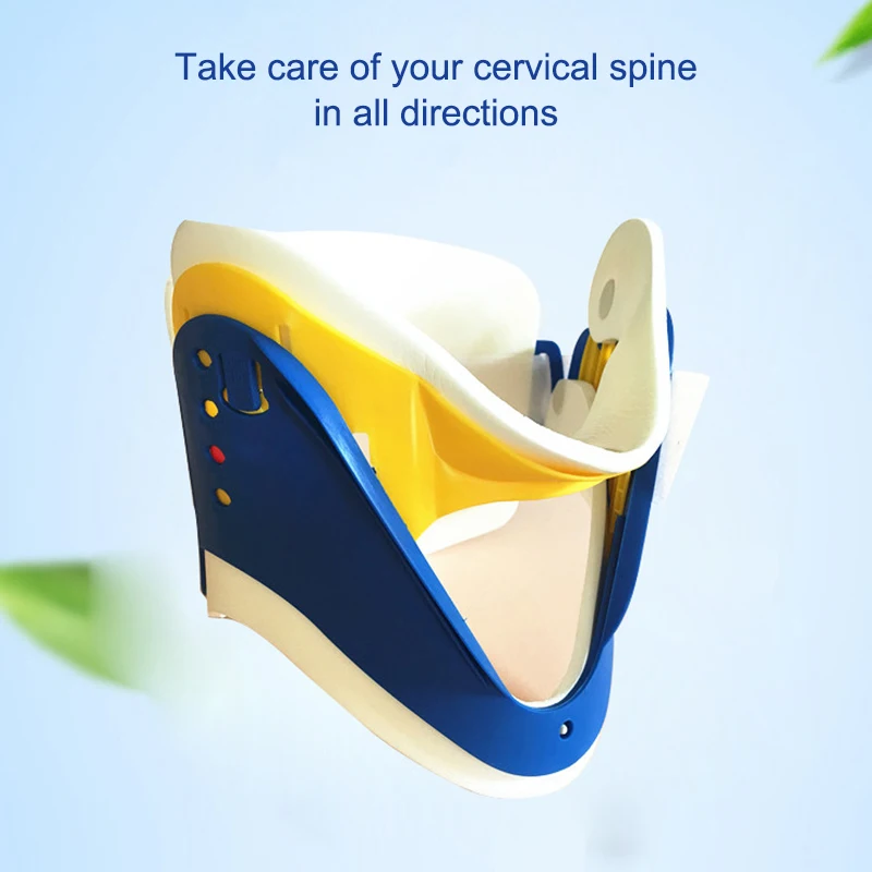 

Neck Brace Adjustable Breathable Neck Pain Relief Medical Cervical Collar Neck Tractor Orthosis Braces Support Immobilizer Safe