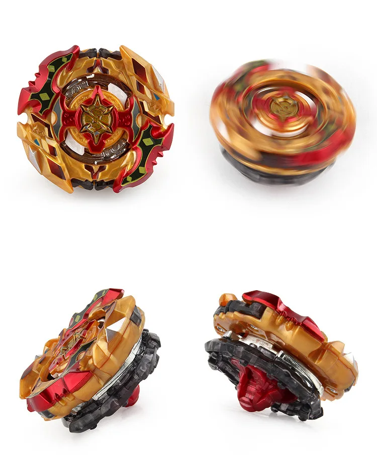 Новые продукты Burst Gyro Toy B-128 Ultra-Z сплав боевой Спиннер горизонтальный циклотрон с двусторонним передатчиком