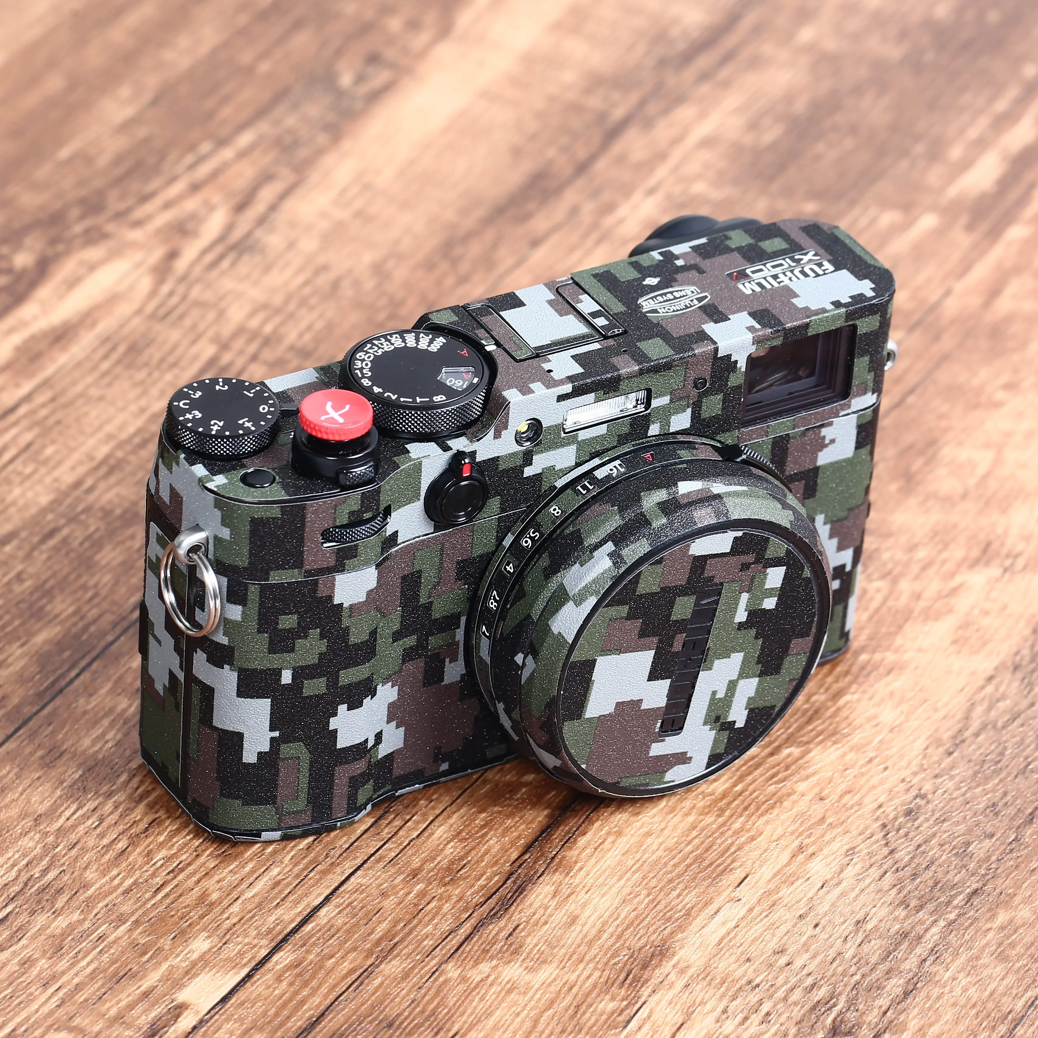 Presa Migliorata Pellicola Protettiva Per Fujifilm X-T5 - Skin Antigraffio In Vinile, Contorno Nero, Facile Applicazione Contorno Nero Decorativo