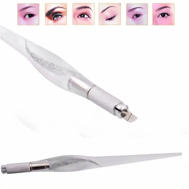 Professional Tattoo Manual Pen Handmade for Eyebrow Eyeliner Lip Makeup for Artists