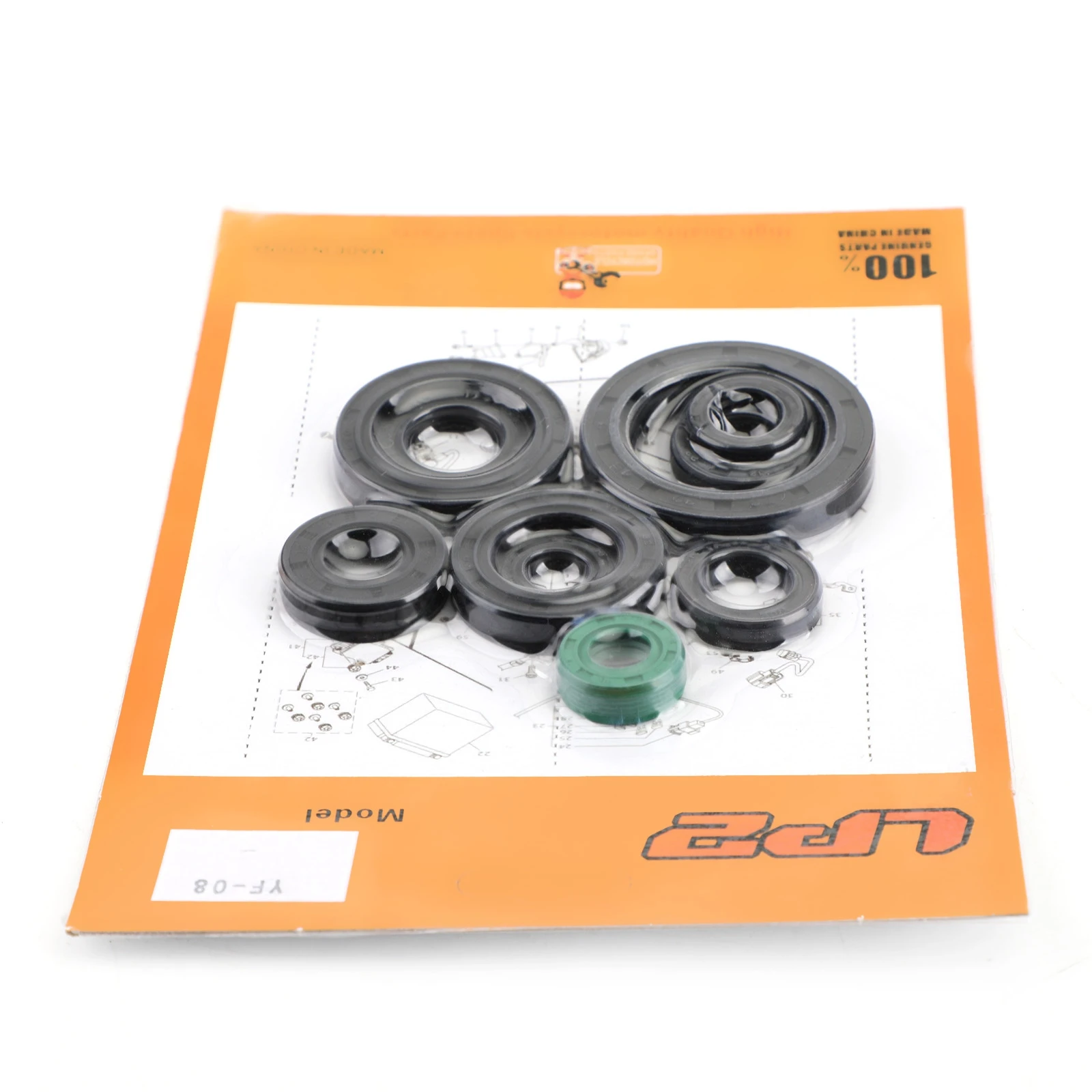 

Artudatech Engine Oil Seal Kit Set for Honda CR125R CR 125 R 125R 1987 1988 1989 1990 1991 1992 1993 1994 1995 1996 1997-2003