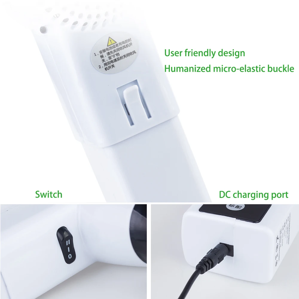 Personal Care Wireless Charging Hair Dryer Hot and Cold Blower Home Hotel Art Outdoor Equipment