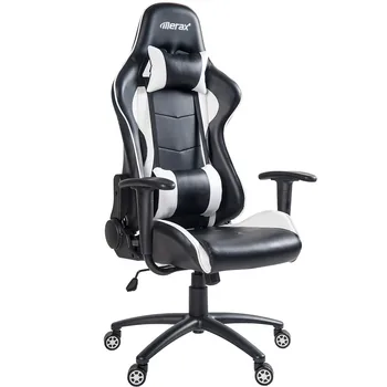 

Office Chair High Back Gaming Chair Computer Massage Chair Gamer Chair Adjustable 360 Degree Swivel Chair Office Racing Chair