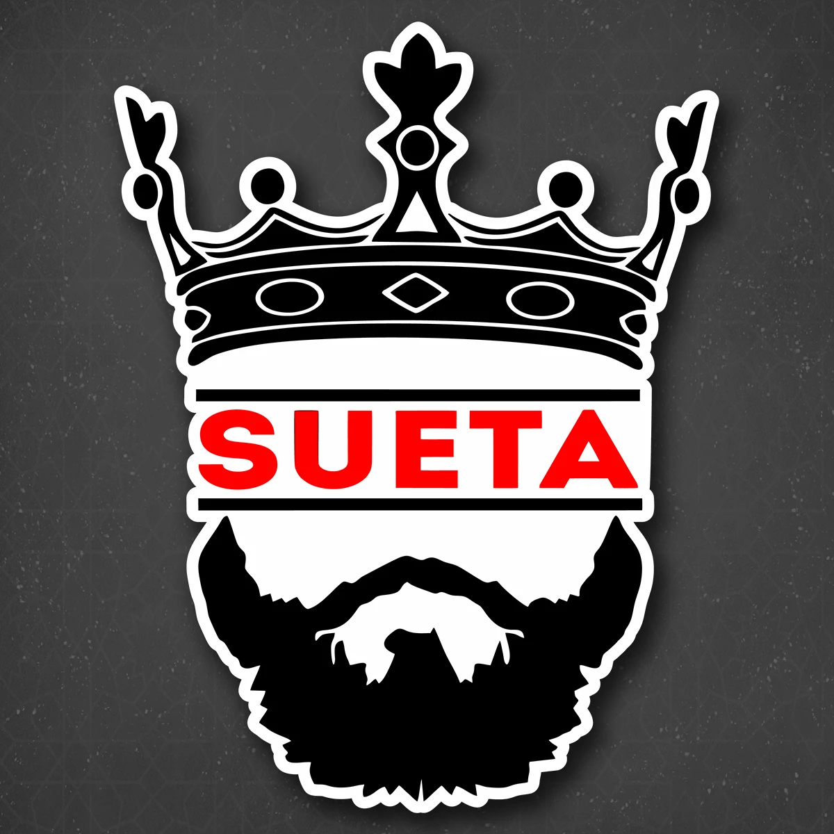 Sticker on the car &quotBeard of vanity&quot 18x24 cm | Автомобили и мотоциклы