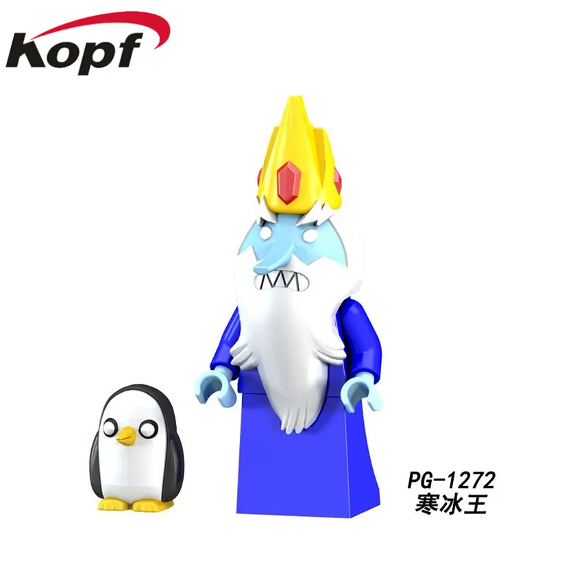 20 шт. Супер Герои с изображением Финна из Adventure Time Ice King Giant Susan Grobgob Экшн фигурки строительные блоки Подарочные игрушки Дети PG1267 - Цвет: PG1272 20Pcs No Box