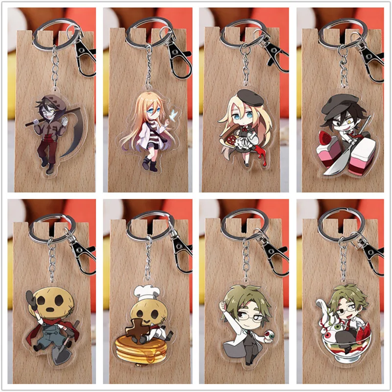 10 шт. аниме ангелы смерти акриловый брелок игрушка фигурка Рейчел Исаак сумка