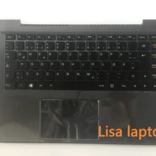 Для lenovo верхний чехол C u31-70 BKL красный GR черный австрийский двуязычный Клавиатура 5CB0J30959