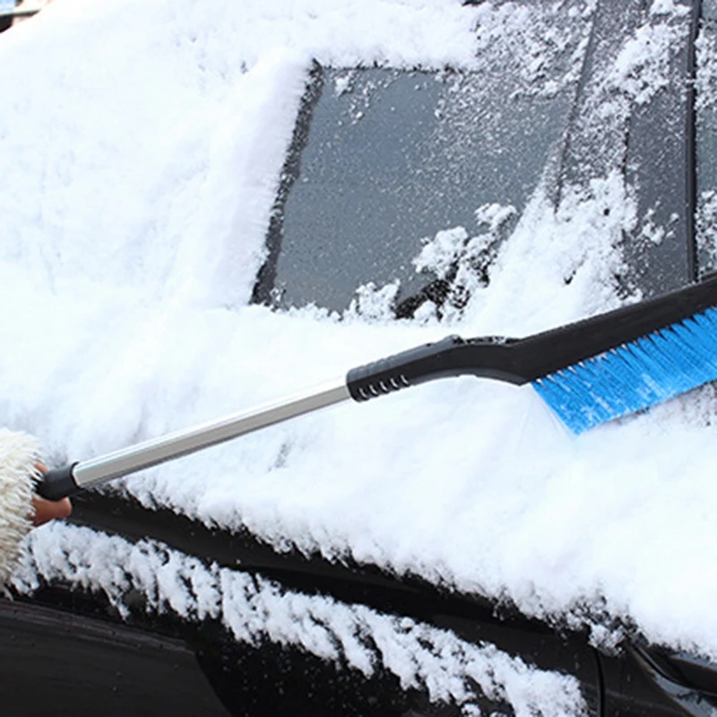 Многофункциональная щетка для удаления снега с длинной ручкой, скребок для льда, лопатка для льда, лопатка для снега
