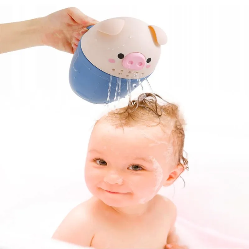 baby toddler toys for 9 month old Cartoon Shampoo Cup Baby Spoon Shower Bath Water Swimming Head Watering Bottle Todder Kids Wash Hair Shampoo Cup Bath Toy young explorers baby & toddler toys	