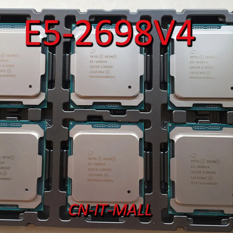 Процессор Intel Xeon E5 2698V4 cpu 2 ГГц 50 МБ кэш 20 ядер 40 потоков LGA2011 3