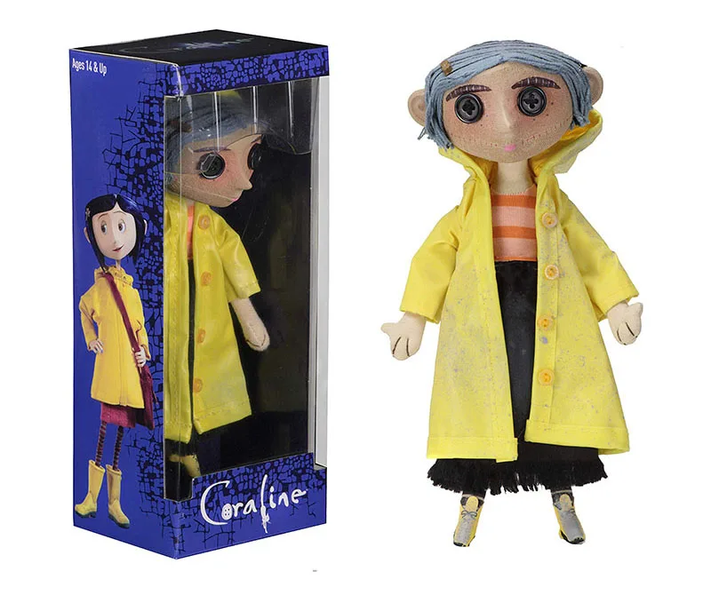 Coraline Caroline 10 Inch Props Doll Muppet Movie Toys Model In Stock New Transformer/robot
