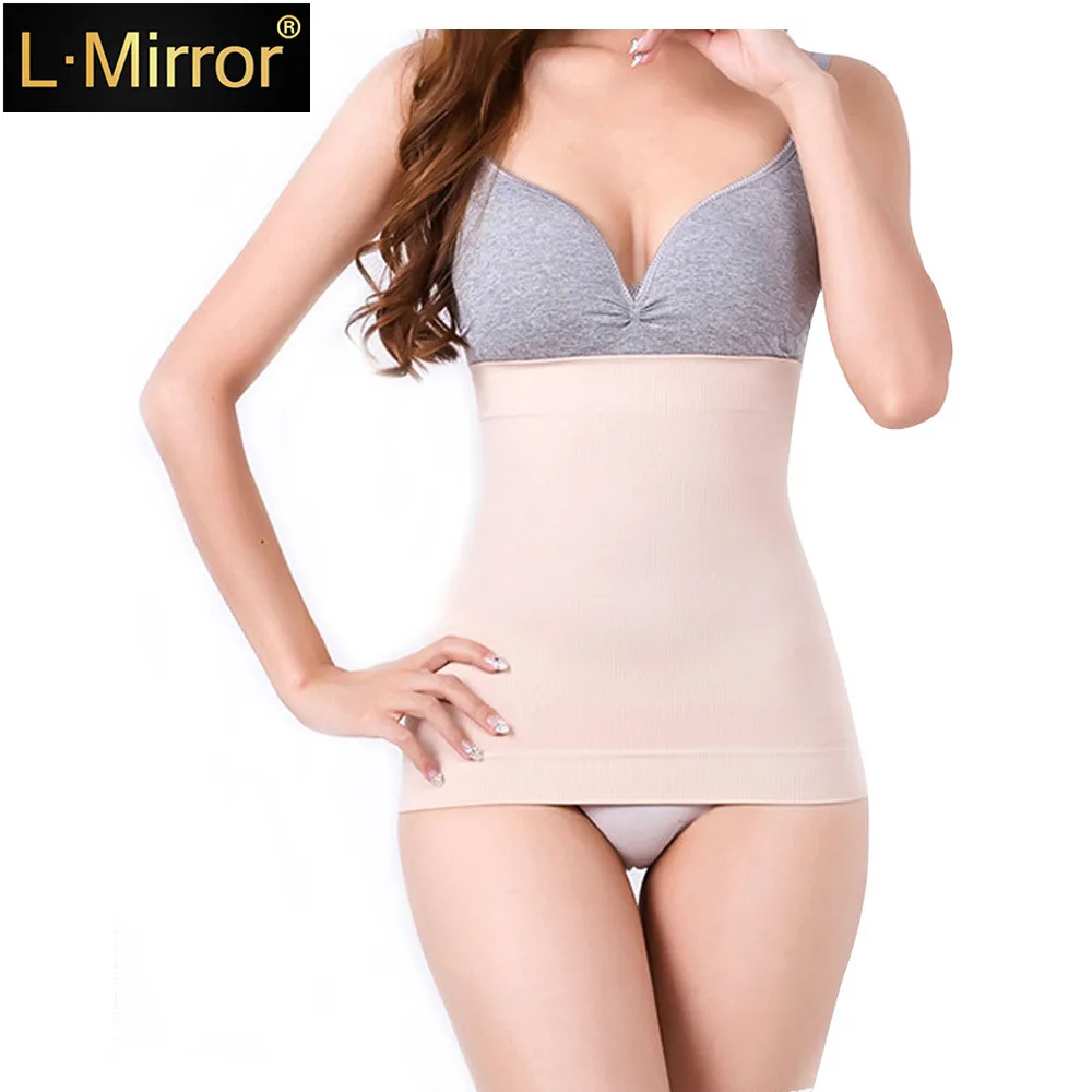 

L.Mirror 1Pcs Breathable Elastic Postpartum Recovery Support Belt, Post Pregnancy Belly, Waist Slimming Shaper Wrapper Band
