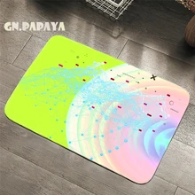 Разноцветные вихревые ковры хиппи коврики для ванной комнаты коврики для туалета ковры для кухни художественный модный коврик абсорбирующий коврик для передней двери