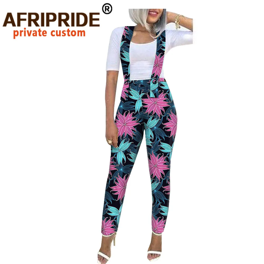 Весна осень африканские комбинезоны для женщин AFRIPRIDE по индивидуальному заказу