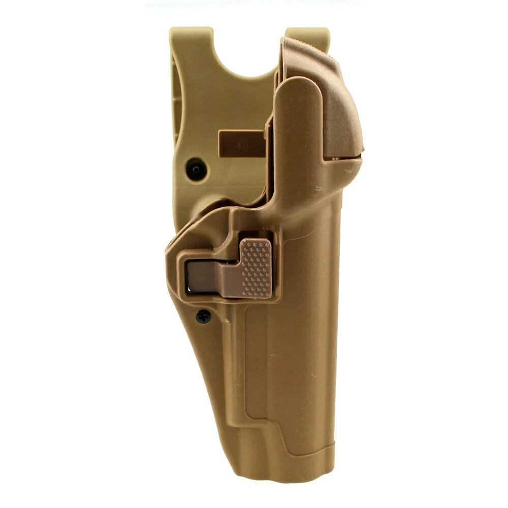 Тактический кобура уровень 3 правая рука пояс кобура для пистолета для Кольт 1911 - Цвет: TAN