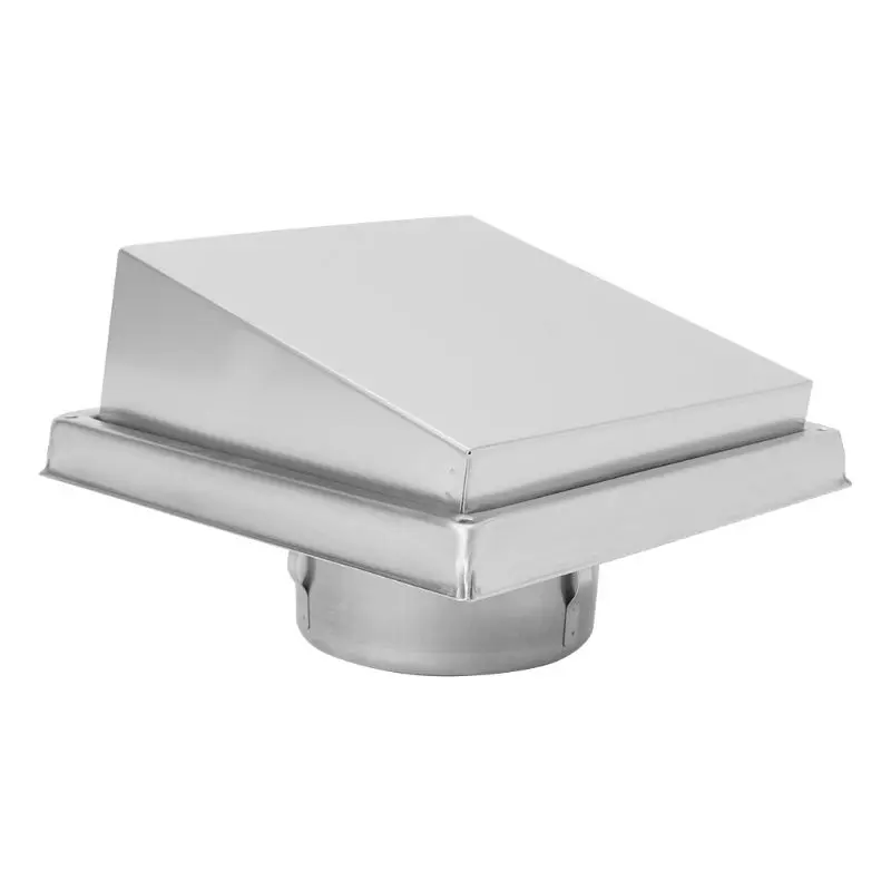 1 Pc Silver Wall Air Vent Grille Diffuser Ducting Ventilation Cover Extractor Outlet Louvres 50PB